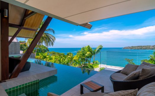 Ultra-Luxury 4-Bedroom Oceanfront Villa: A Freehold Trophy Asset in Surin Beach