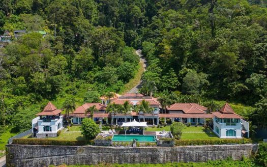 Massive 8-Bedroom Ocean-View Compound: A Thai-Balinese Masterpiece in Kalim