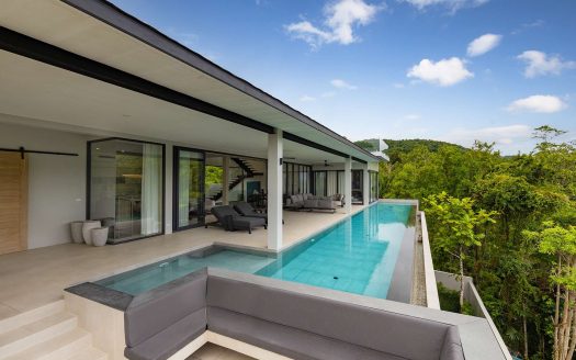 Massive 4-Bedroom Hillside Luxury Villa: An Elevated Sanctuary in Phuket