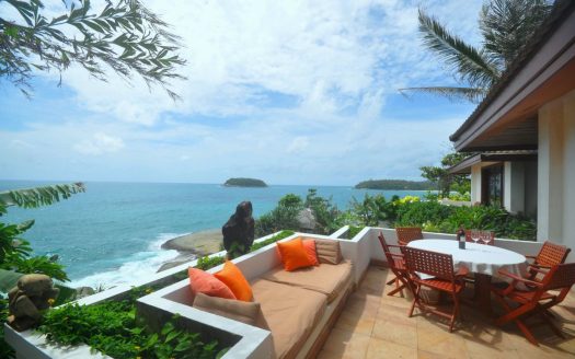Rare 4-Bedroom Oceanfront Project Villa: A Blank Canvas in Kata
