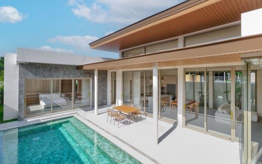Turnkey 3-Bedroom Modern Minimalist Pool Villa: A Zero-Fee Sanctuary in Pru Jampa