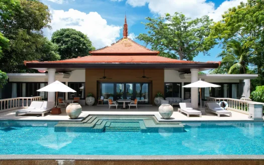 Luxury tropical villa with private swimming pool