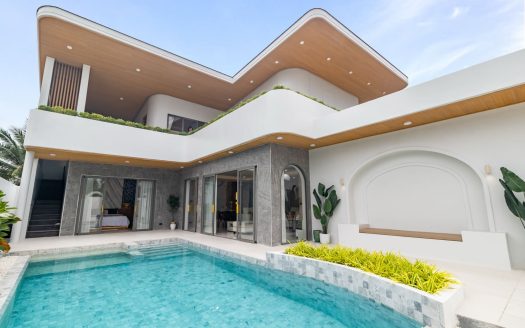 Boutique 4-Bedroom Tropical Pool Villas: A Modern Sanctuary in Sri Sunthon