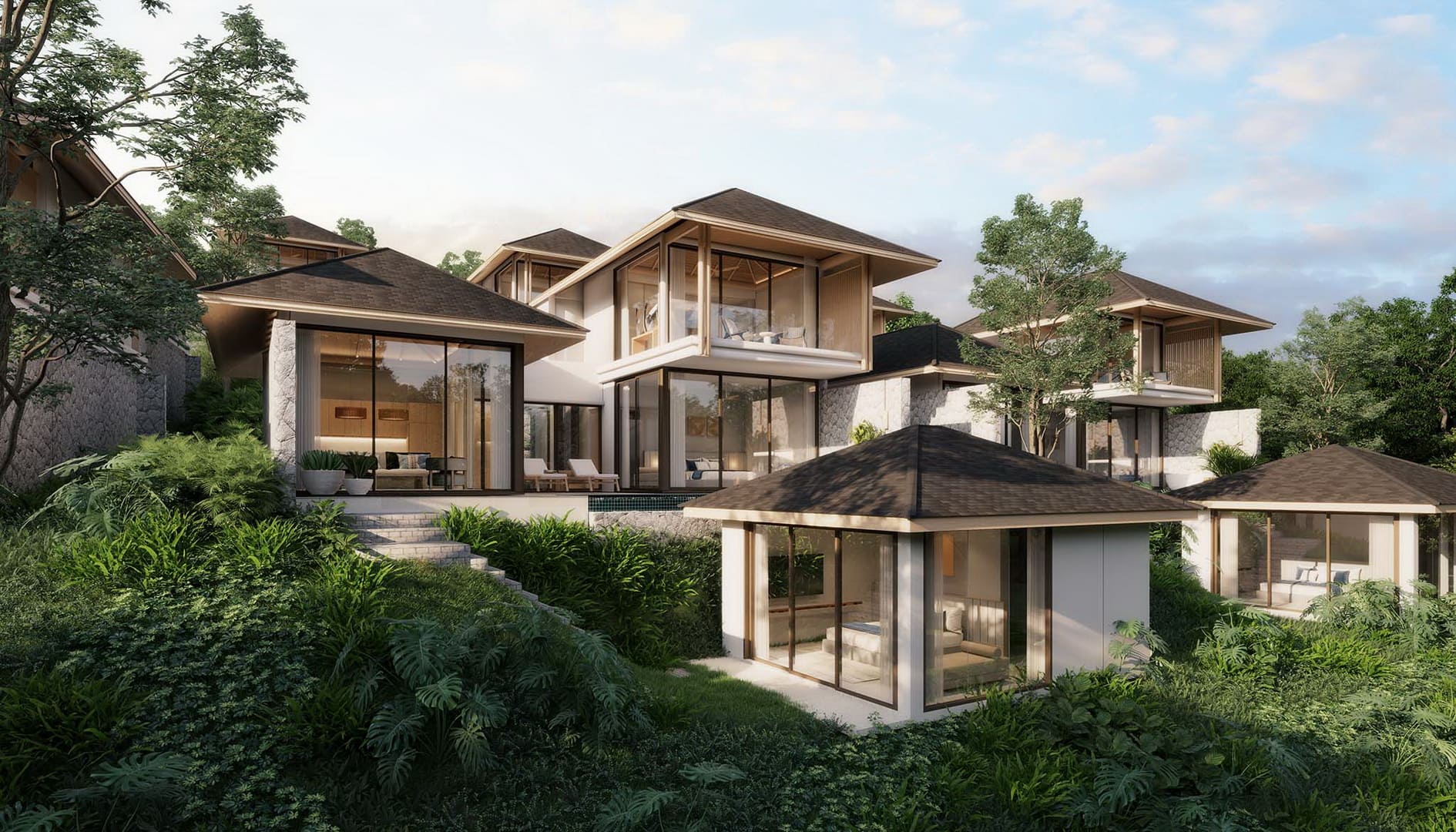 Japandi-Style Luxury Pool Villas: A Sports & Wellness Sanctuary in ...
