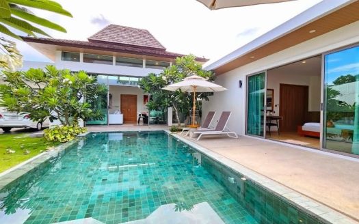 Turnkey 2-Bedroom Luxury Pool Villa: A Highly Private Sanctuary in Cherng Talay