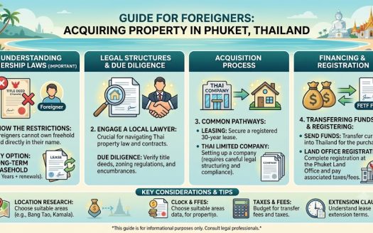 Infographic on foreigners acquiring property in Phuket